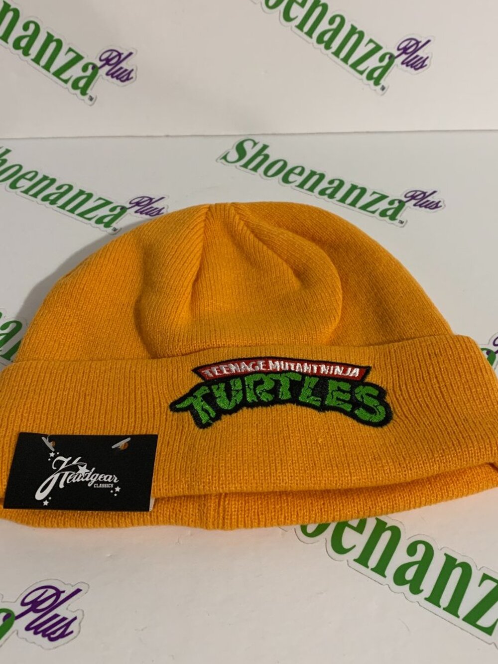 Headgear Classics Beanie Hat Teenage Mutant Ninja Turtles TMNT Boggin Yellow Cap